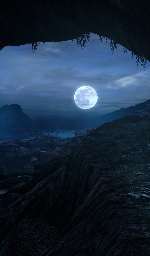 Лунная ночь в игре Dear Esther