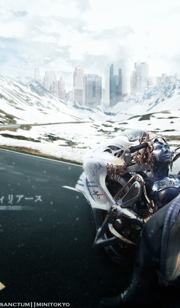 Мотоциклист в ролевой игре Final Fantasy VI