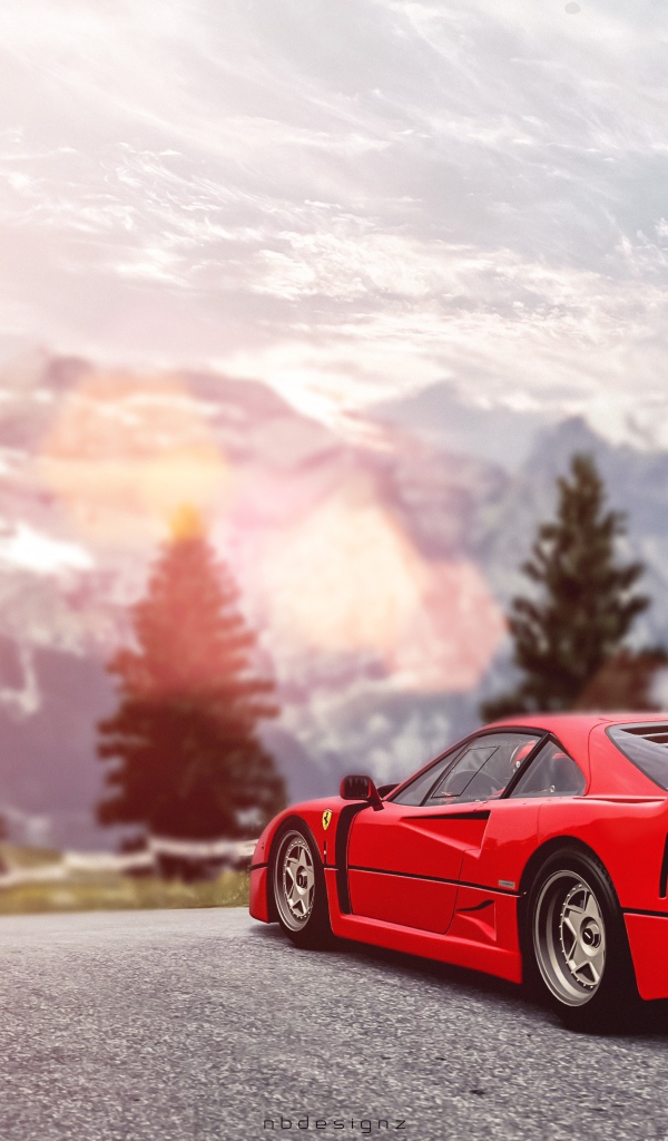 Горный пейзаж в игре Gran Turismo 6