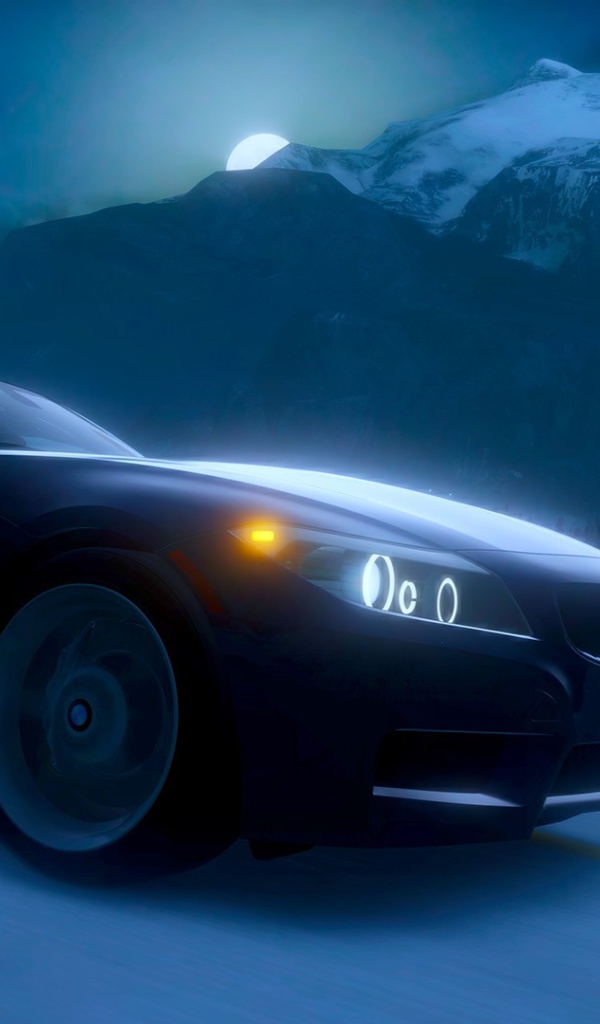 Ночные гонки в игре Forza Horizon