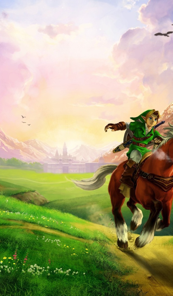 Всадник на коне из игры The Legend of Zelda