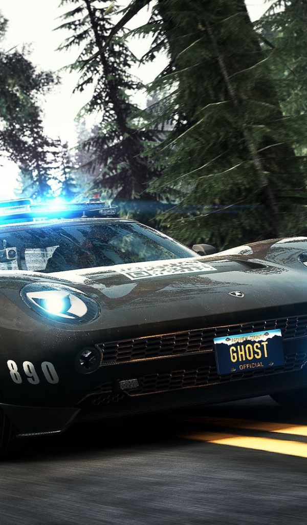 Полицейский Lamborghini Miura в игре