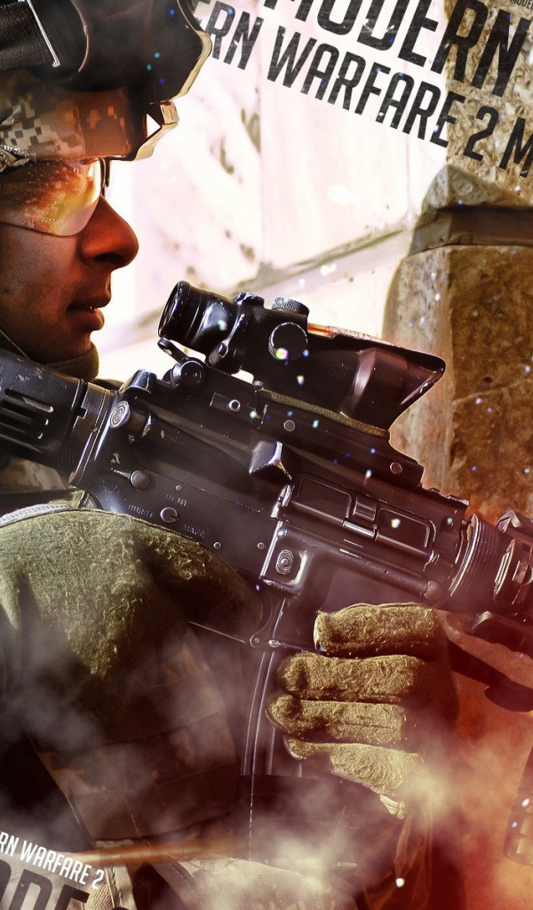 Популярная игра Call of Duty Modern Warfare 2