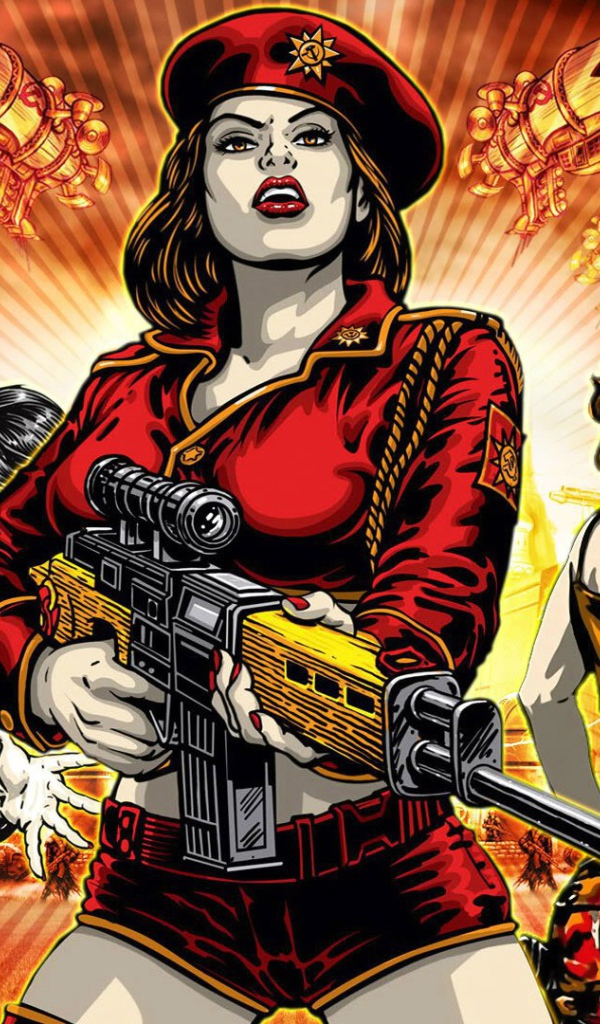 Популярная игра Red alert 3