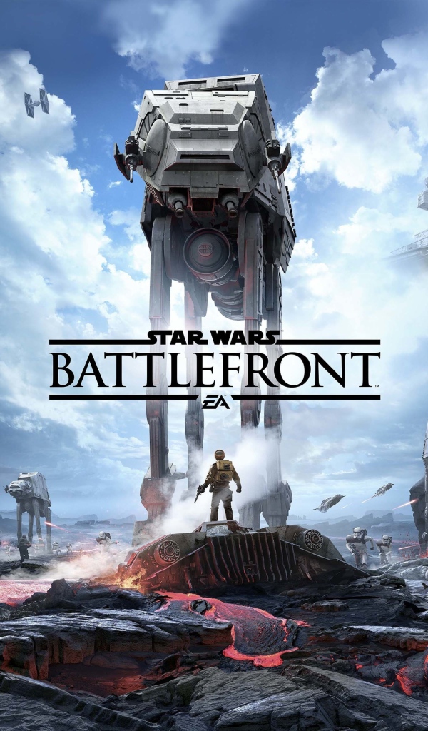 Популярная игра Star Wars Battlefront