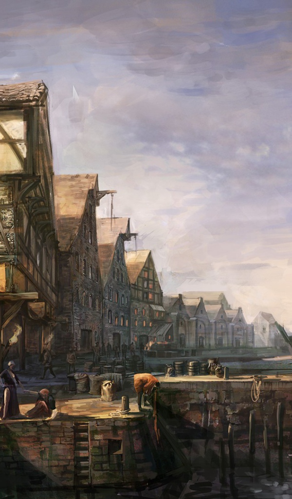 Порт в игре The Witcher 3 Wild Hunt