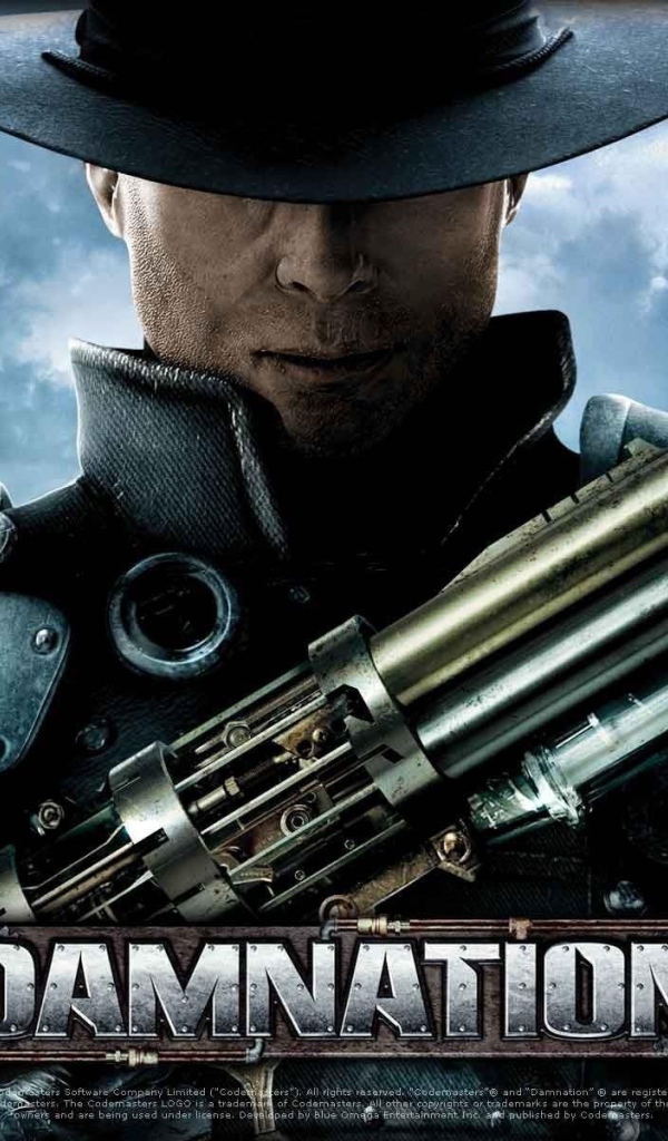 Постер видео игры Damnation