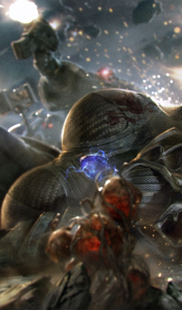 Поверженный Эльдар в игре Warhammer 40000