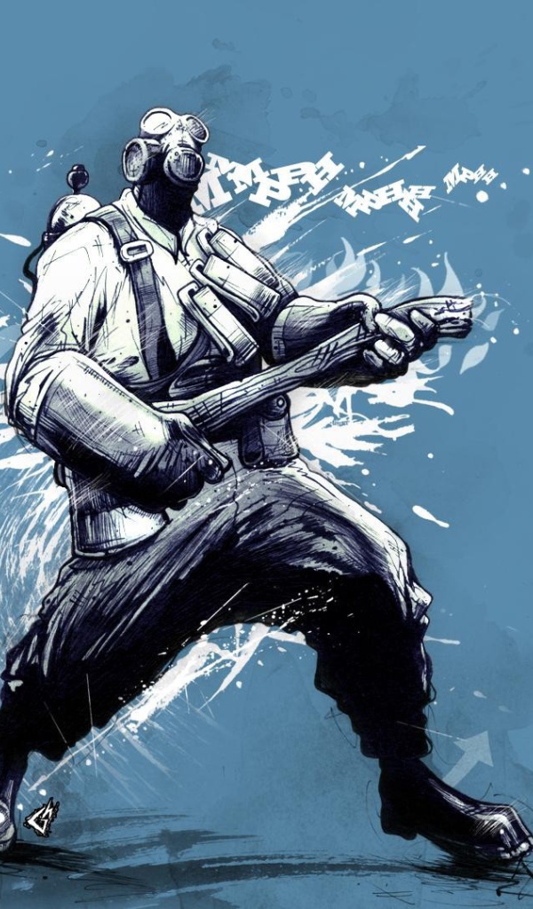 Пиро из игры Team Fortress 2