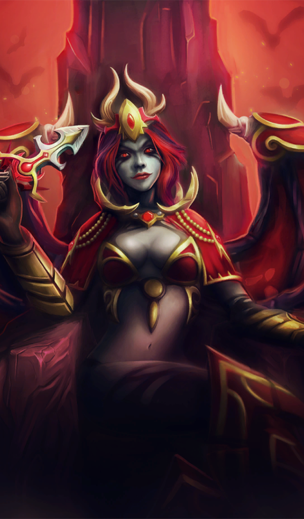 Королева из игры Дота 2