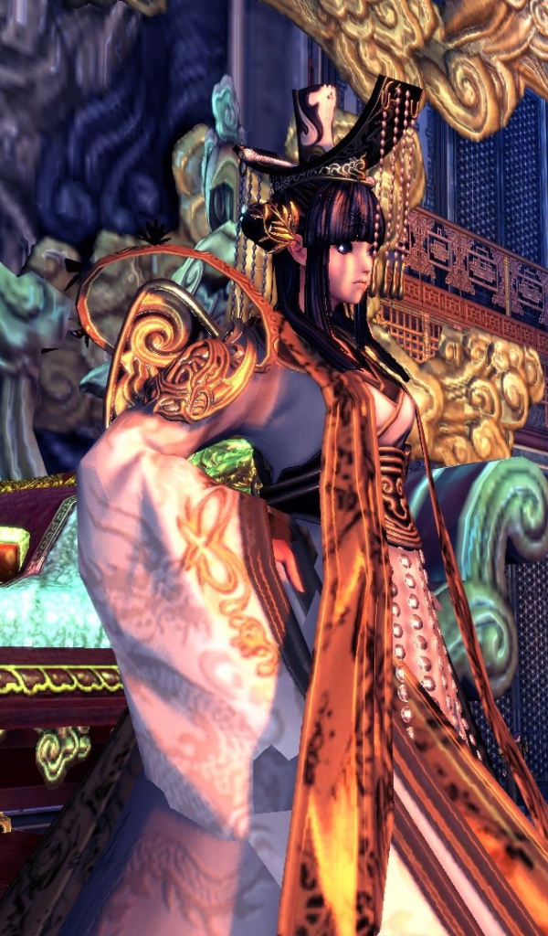 Королева у трона, игра Blade & Soul