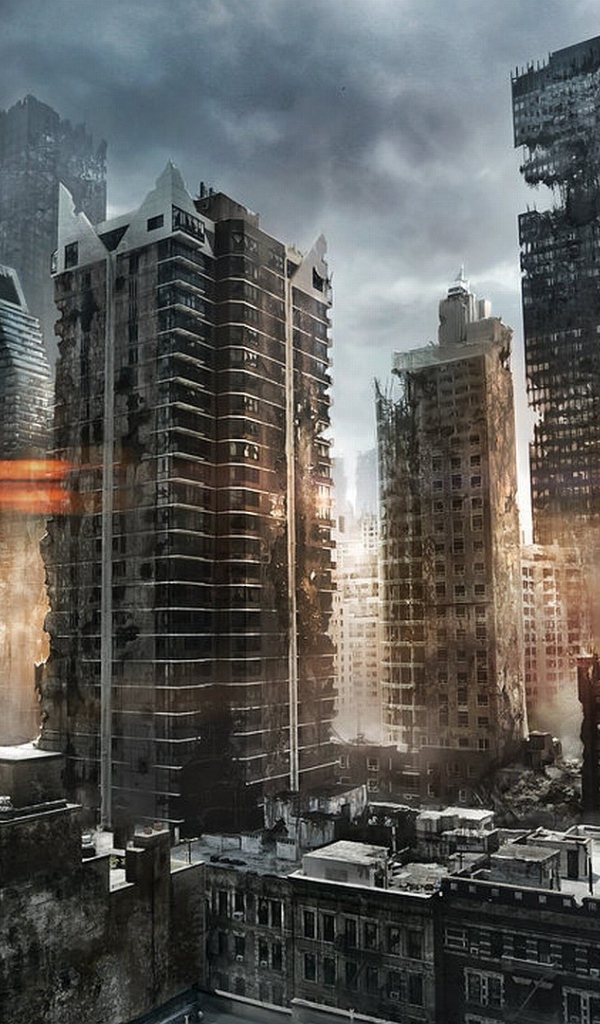 Разрушенный мегаполис, игра Tom Clancy's The Division