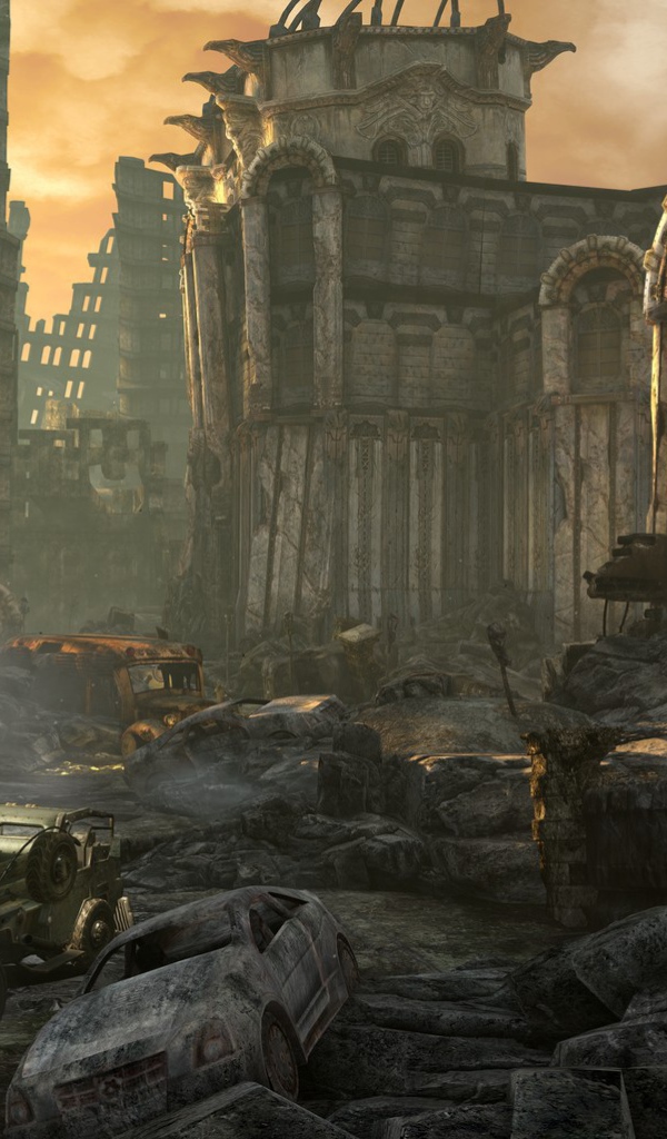 Руины в игре Gears of War 3