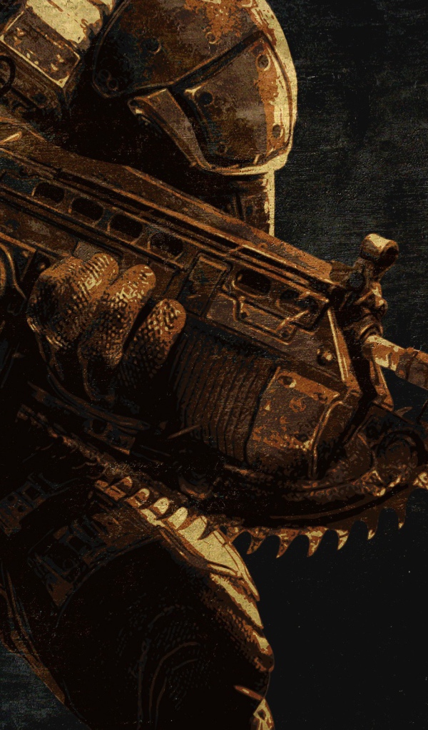 Ржавый робот, игра Gears of War