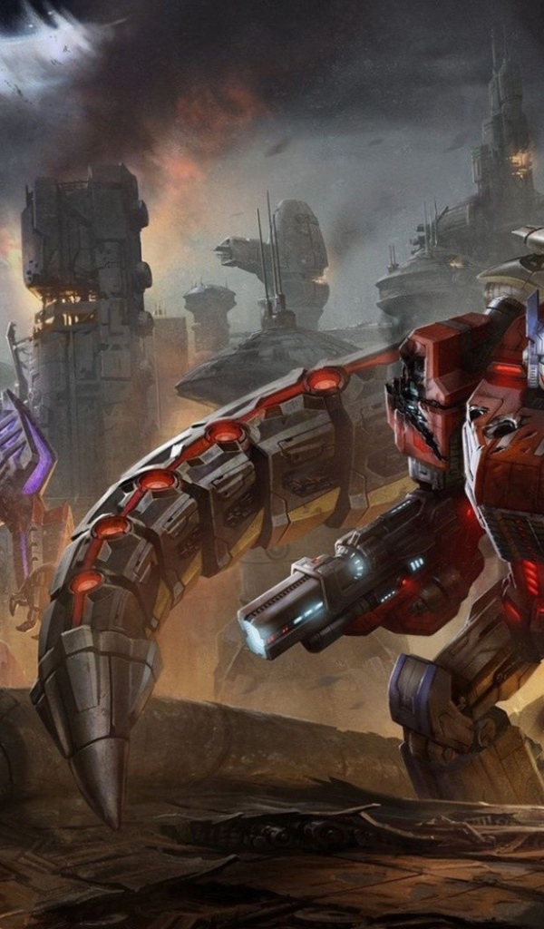 Сцена в игре Transformers