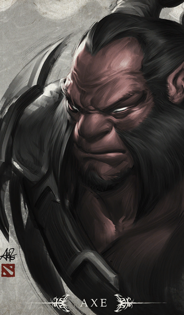 Лохматый Акс в игре Dota 2