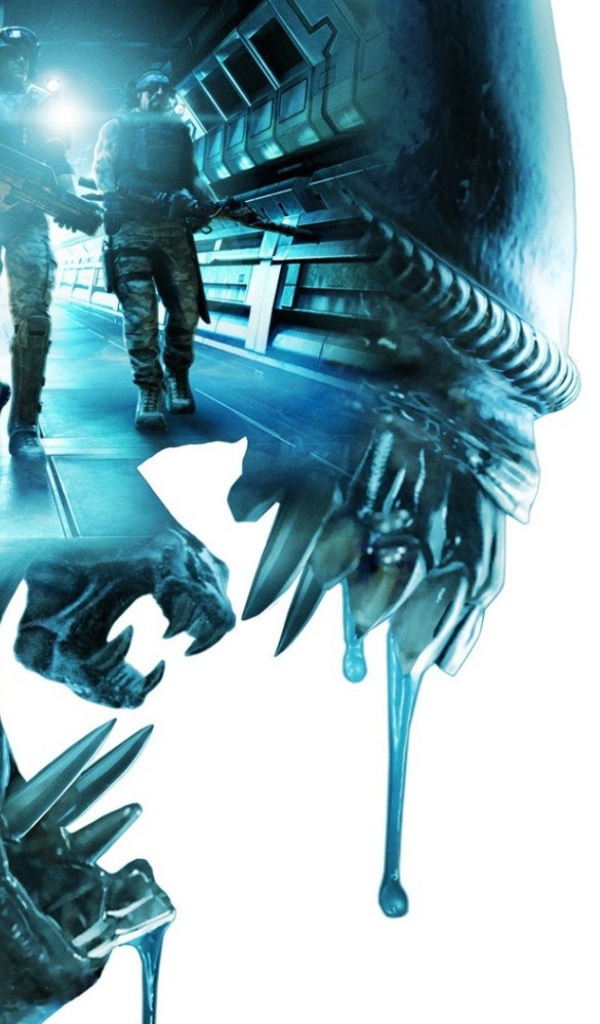 Силуэт игры Alien Isolation