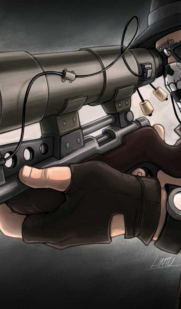 Снайпер из игры Team Fortress 2