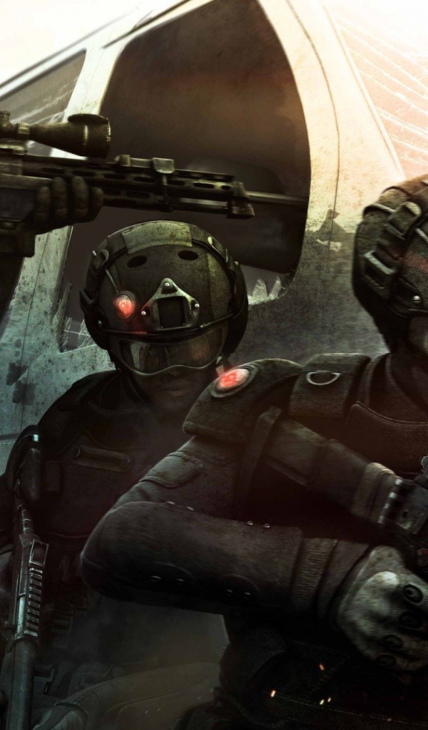 Солдаты в игре Rainbow Six