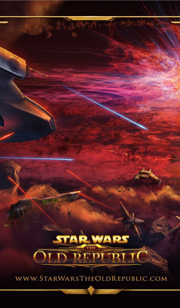 Космическое сражение в игре  Star Wars The Old Republic