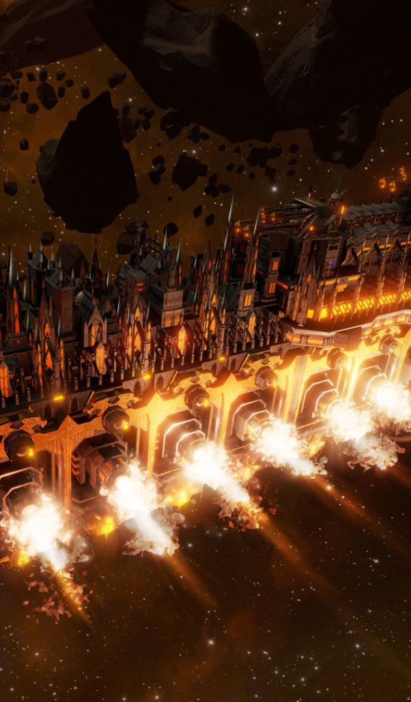 Космический корабль в игре Warhammer 40K