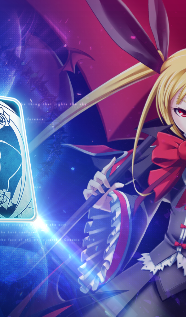 Милая Рейчел из игры Blazblue