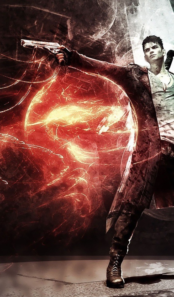 Грозный герой игры Devil May Cry