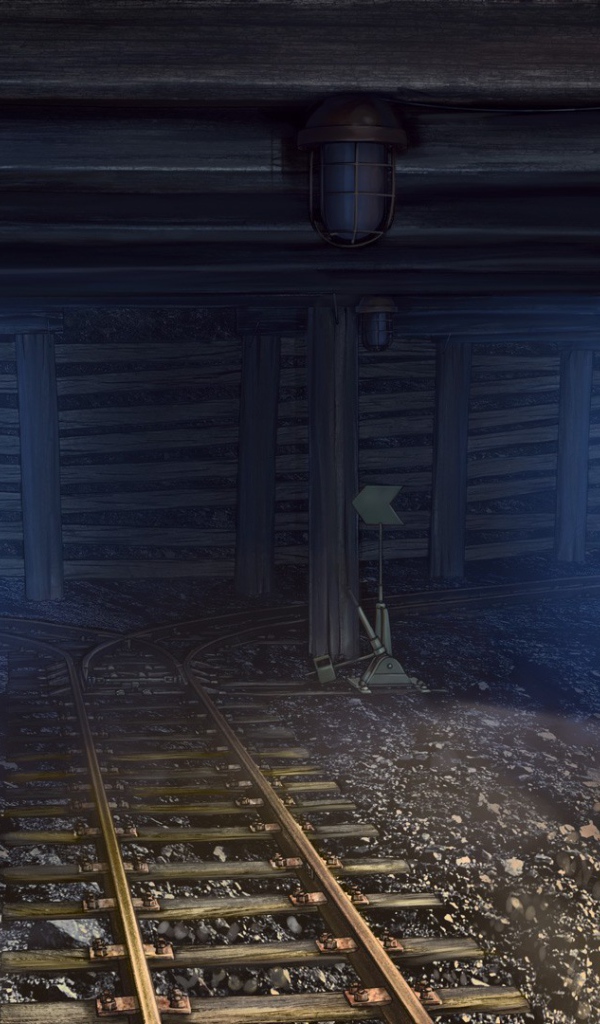 Подземная железная дорога в игре Бесконечное лето