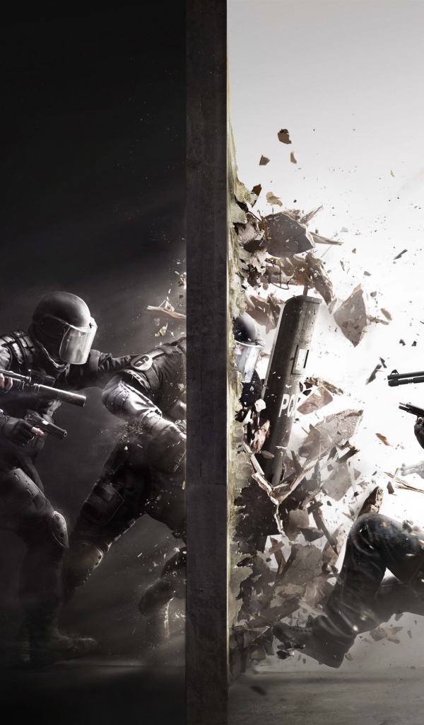 Сражение в игре Rainbow Six