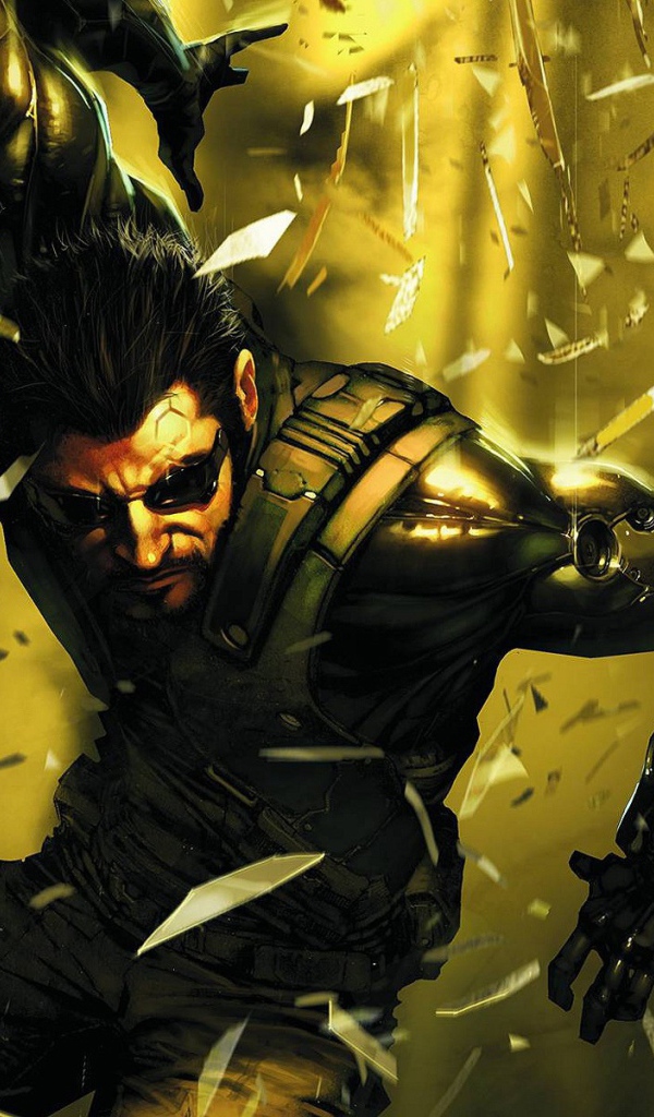 Отважный герой игры Deus Ex Human Revolution