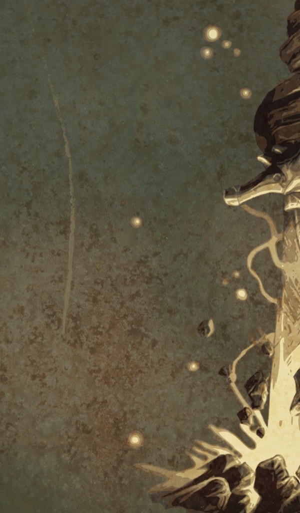 Персонаж игры Fable с мечом