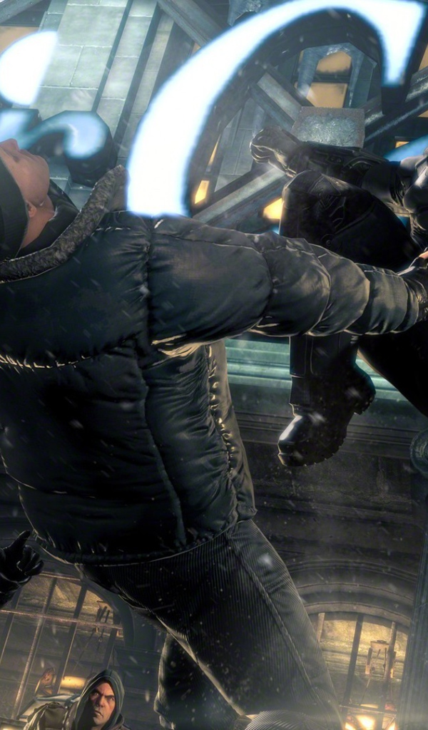 Драка в игре Batman Arkham Asylum