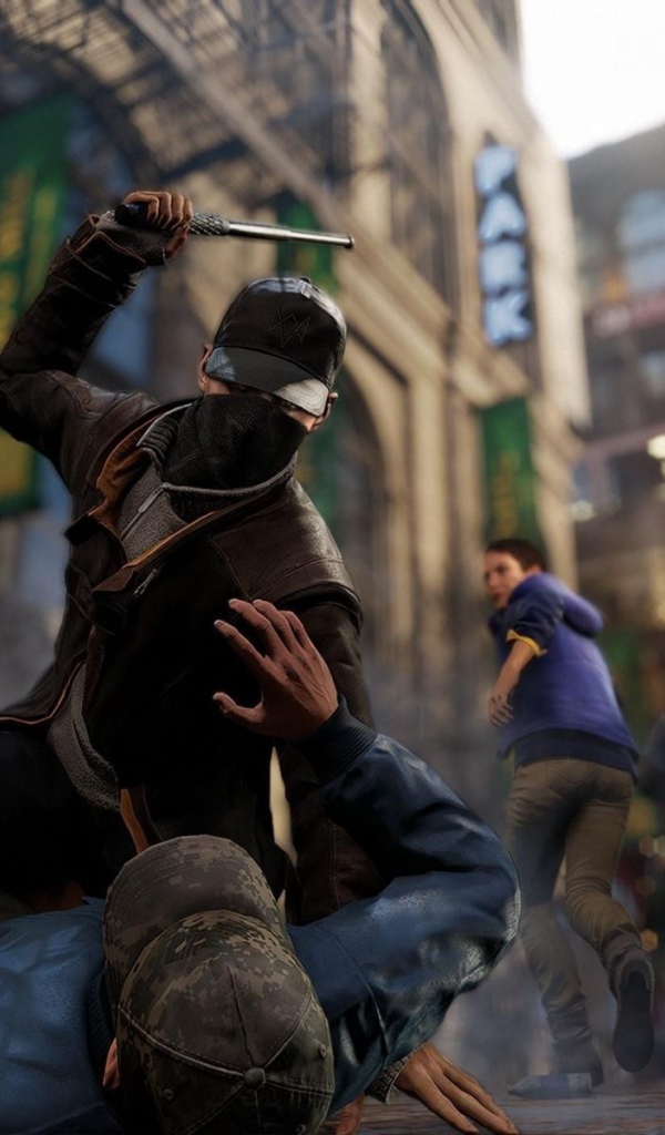 Драка в игре Watch Dogs