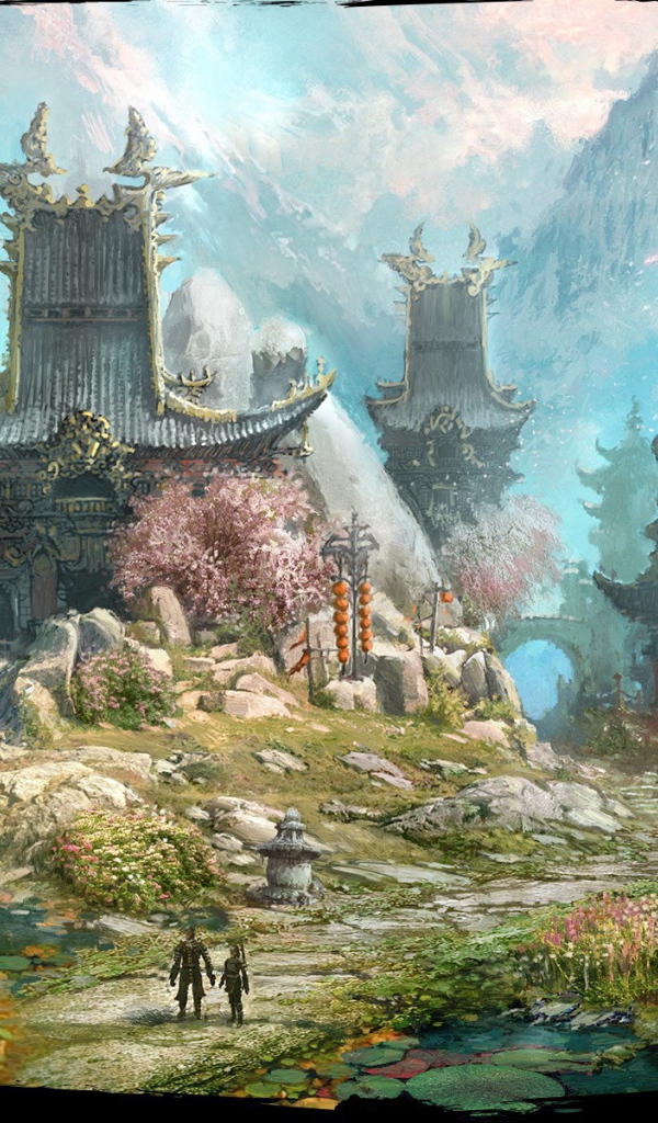 Мир игры Blade and Soul в стиле фэнтези