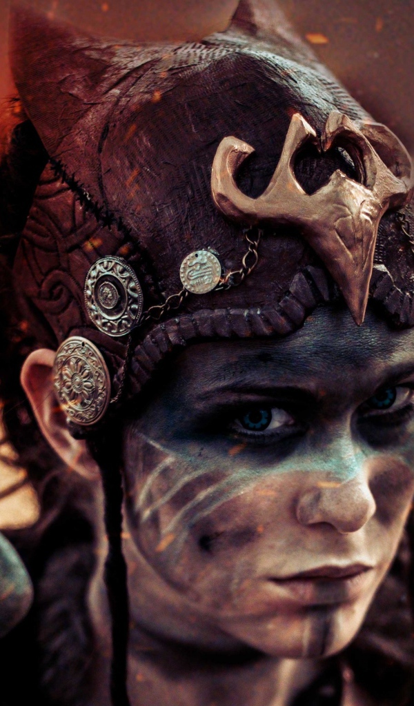 Девушка из видеоигры Hellblade