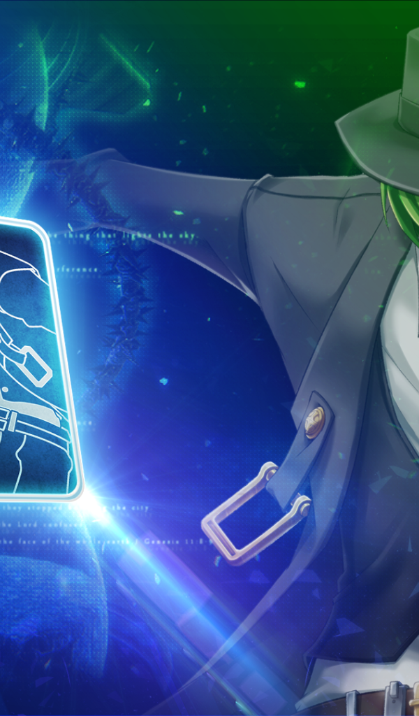 Парень в шляпе в игре Blazblue