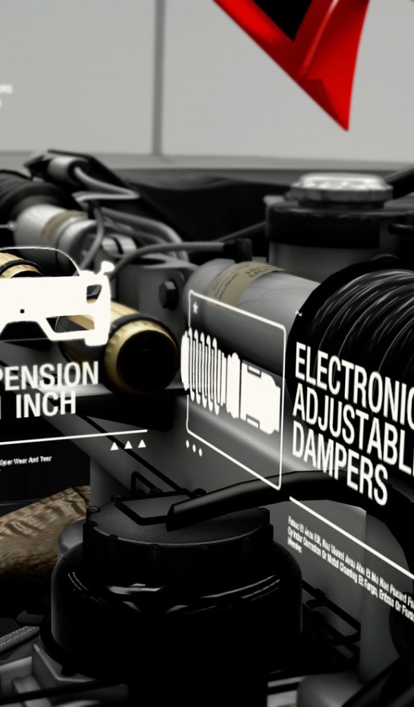 Интерфейс игры Forza Motorsport