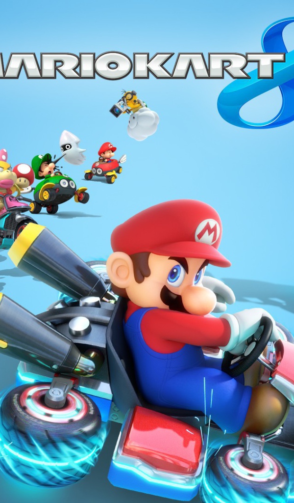 Постер игры Mario Kart 8