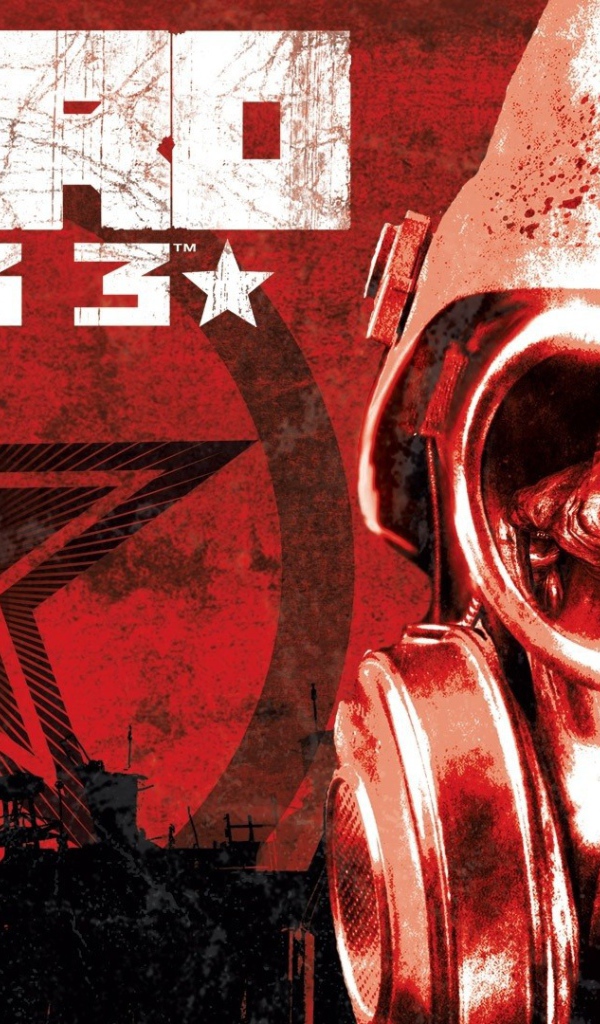 Постер популярной игры Metro 2033