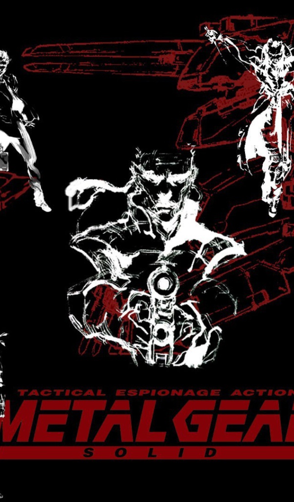 Постер видео игры Metal Gear Solid