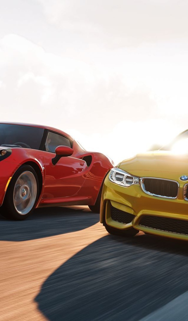 Гонка в игре Forza Motorsport 2