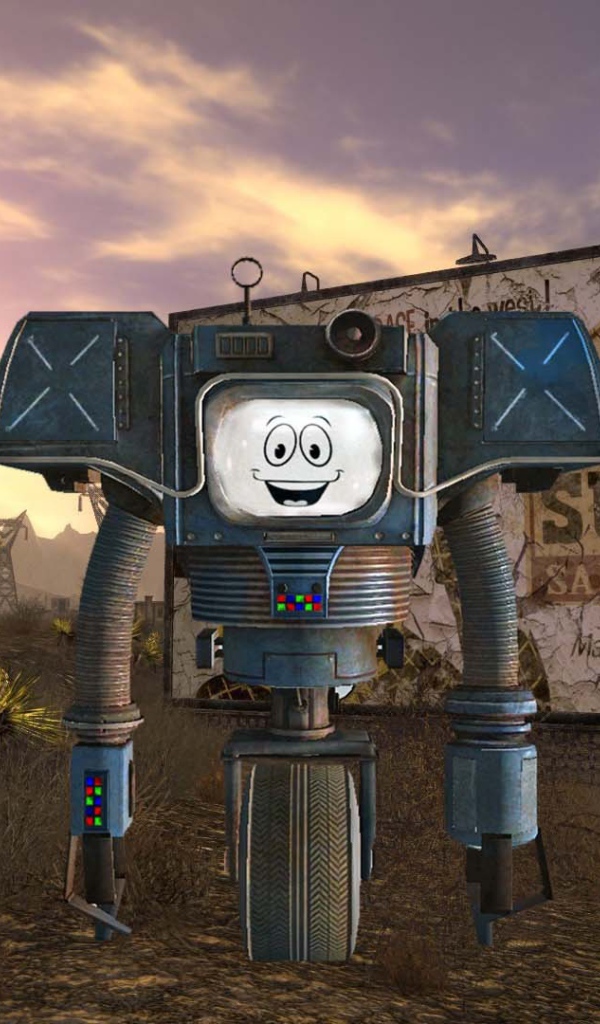 Робот из игры Fallout New Vegas