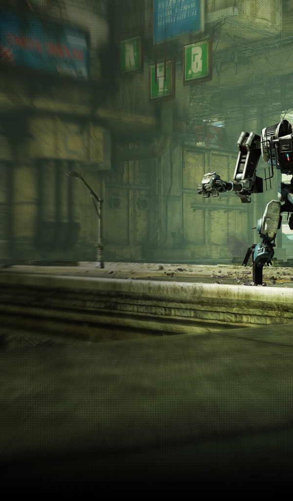 Робот в игре Hawken