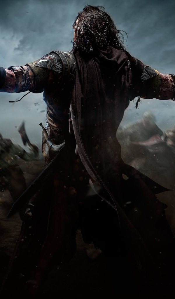 Солдат отрубил голову врагу в игре Middle-earth Shadow of Mordor