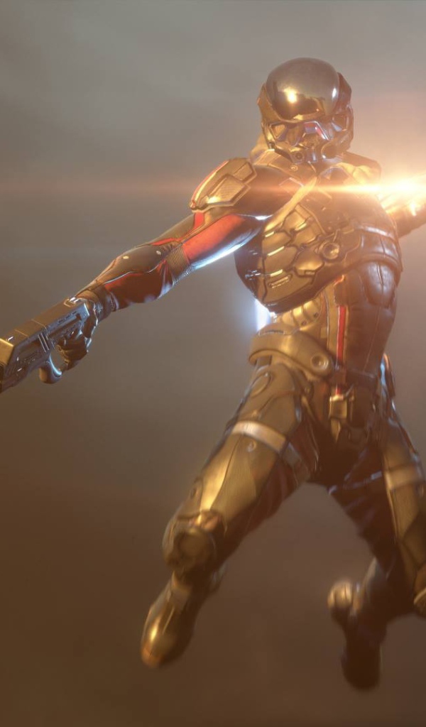 Солдат в игре Mass Effect Andromeda