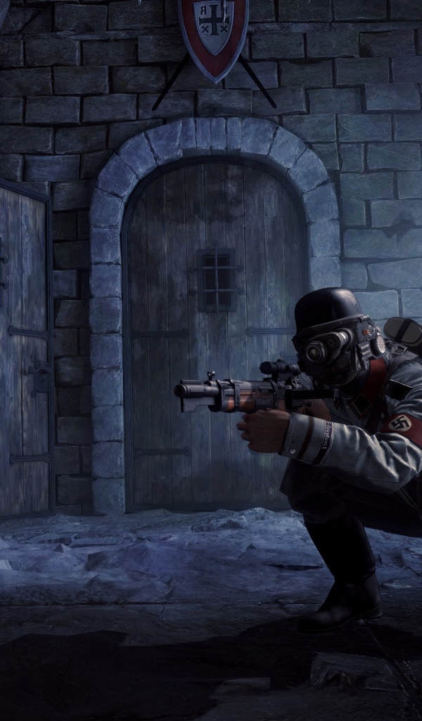 Солдат в игре Wolfenstein The Old Blood