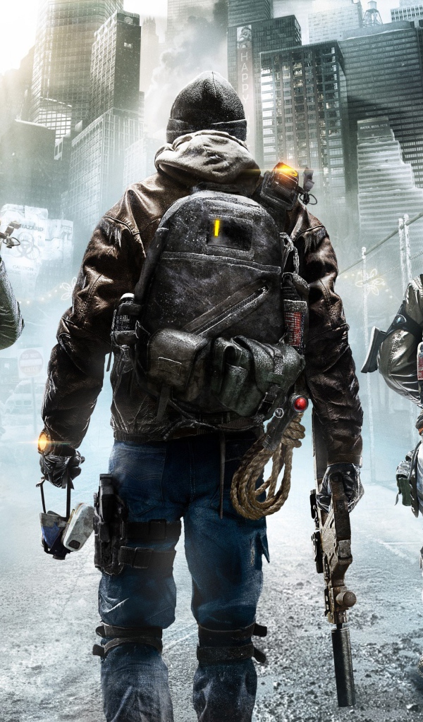 Три героя игры Tom Clancy's The Division