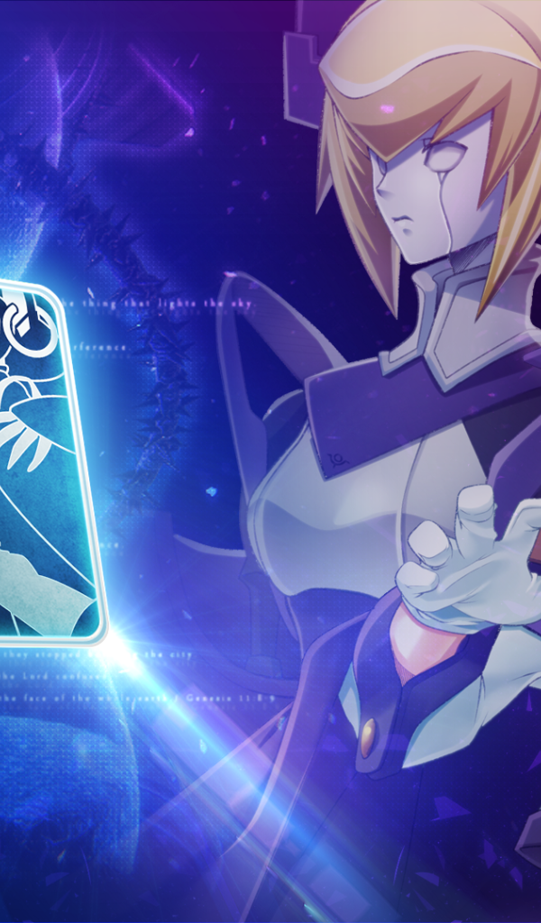 Два персонажа игры Blazblue