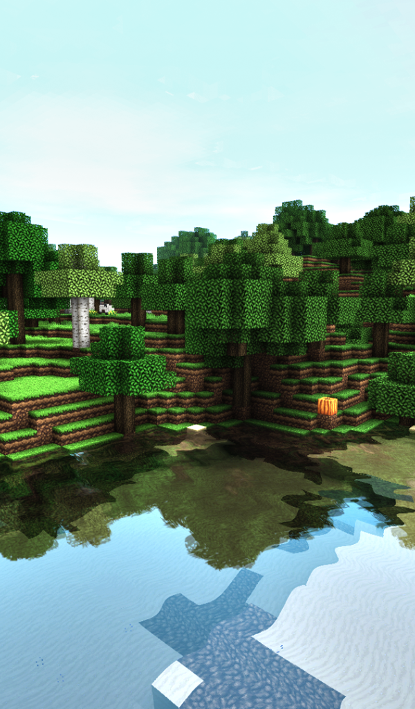 Растительность в игре Minecraft