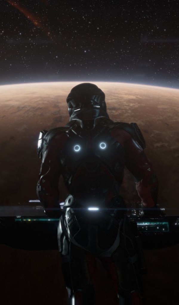 Вид на чужую планету, игра Mass Effect Andromeda